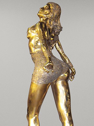 vedhæng Vædde gele Bronze Sculpture | Sculptura® | Sales & Rental