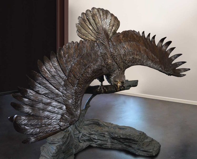 Bronze Sculpture Eagle - 3m x 2m