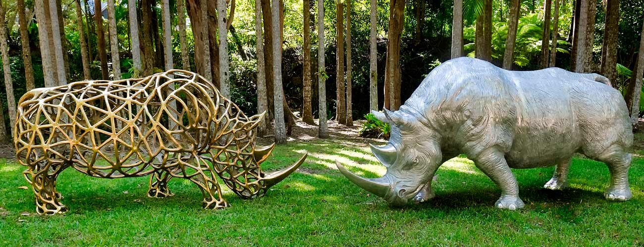 Rhino Sculptures