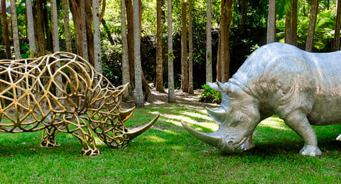 Rhino Sculpture